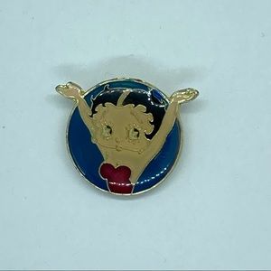 Vintage Betty Boop 1” Enamel Pin Lapel